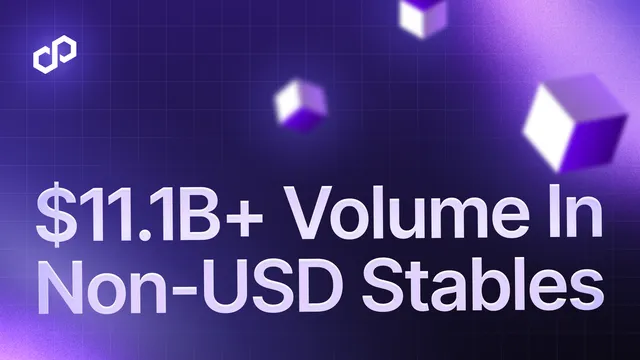 Polygon Is a Leading Home for Local non-USD Stablecoins and Global Money Movement with $11.1B in Volume