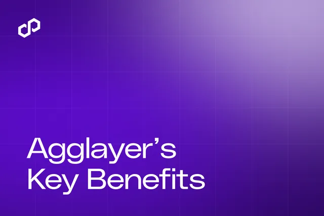 Agglayer key benefits cover graphic